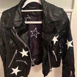 Star Leather Jacket